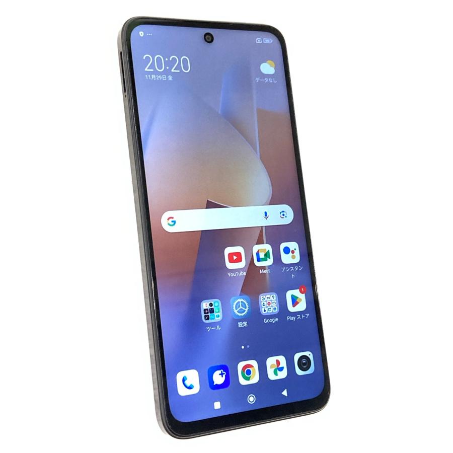 美品 redmi12 5G SIMフリー ミッドナイトブラック Redmi 中古 Xiaomi 12 5G 128GB ミッドナイトブラック XIG03 SIMフリー
