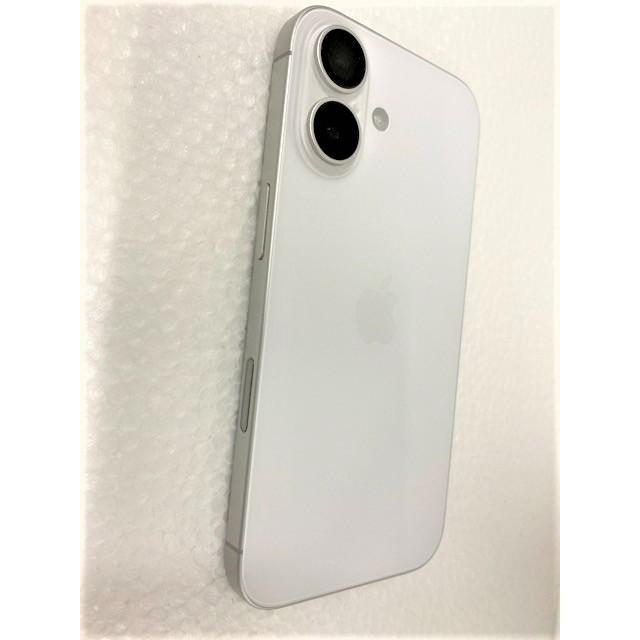 iPhone 16 中古 Apple iPhone16 128GB ホワイト MYDR3J／A SIMフリー