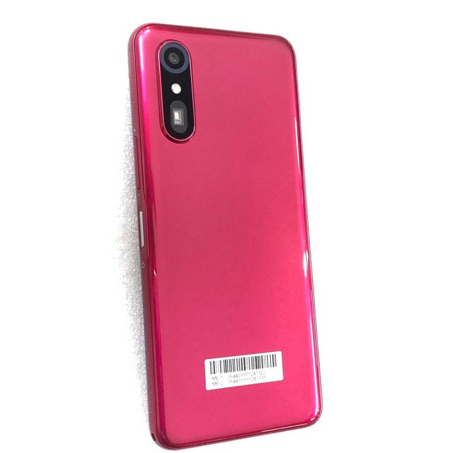 らくらくスマートフォン 中古 FCNT a 64GB マゼンタ A401FC SIMフリー