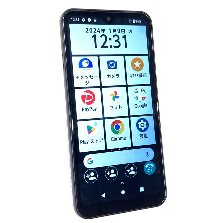 Arrows We A101FC 64GB SIMフリー　新品未使用 arrows We 中古 FCNT 64GB ブラック A101FC SIMフリー ネットワーク