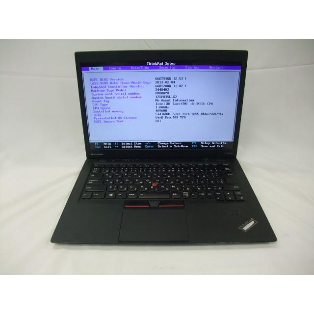 中古 ノートパソコン Lenovo ThinkPad X1 Carbon(34484H2)  Corei5-3427U/4GB-MEM/128GB-SSD/14インチ/OS無し :0711-13754:あきばU-SHOP ヤフー店 - 通販 -  Yahoo!ショッピング