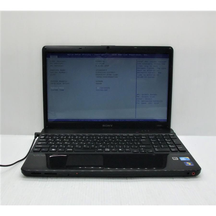 中古 ノートパソコン SONY VAIO Eシリーズ VPCEB38FJ Corei3-370M/4GB