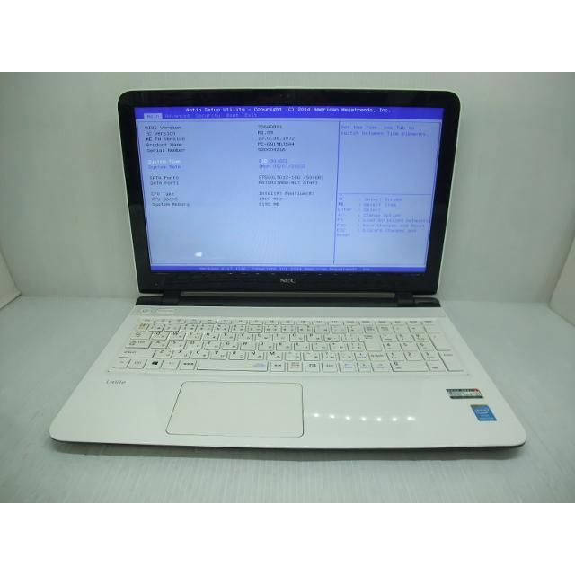中古 ノートパソコン NEC LAVIE Direct NS PC-GN19DJSA4 Pentium3805U