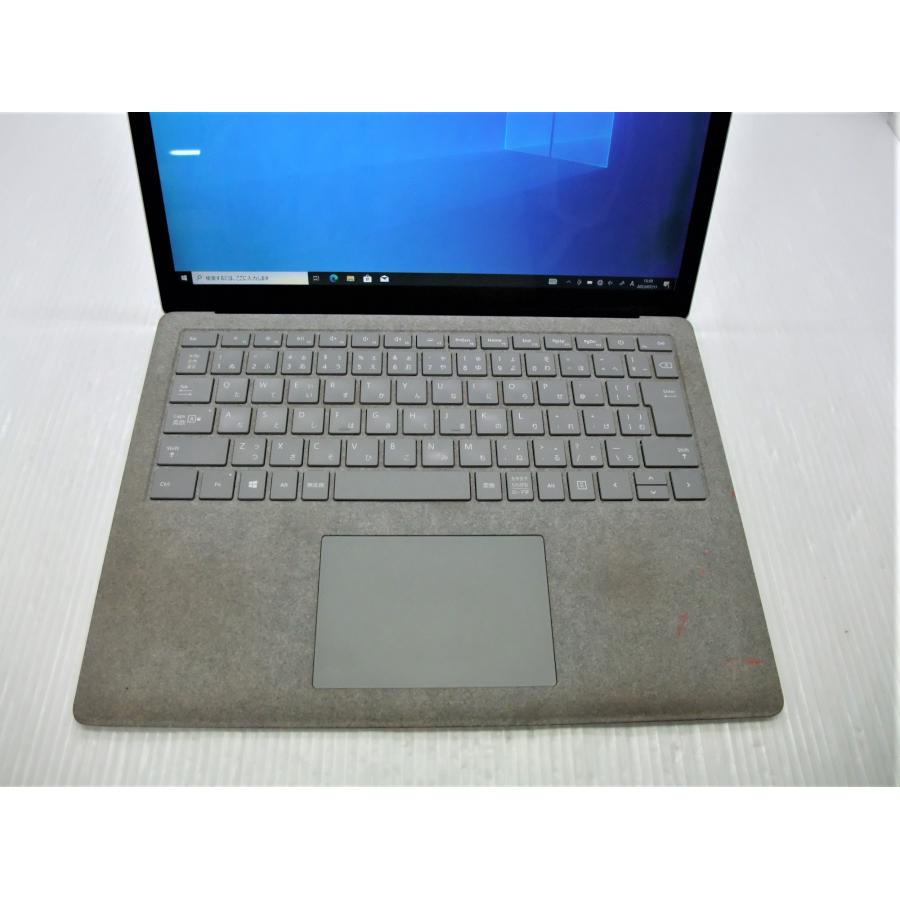 中古 Microsoft Surface Laptop Core m3-7Y30/4GB-MEM/128GB-SSD/13.5インチ/Windows10Pro Sモード/難あり品/ACアダプタ欠品｜akiba-yushop｜04