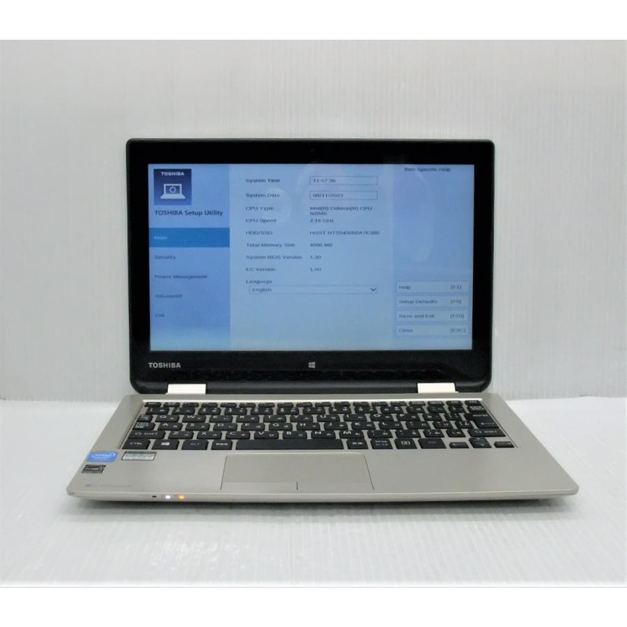 中古 ノートパソコン 東芝 dynabook N61/NG PN61NGP-NHA Celeron-N2840/4GB-MEM/500GB