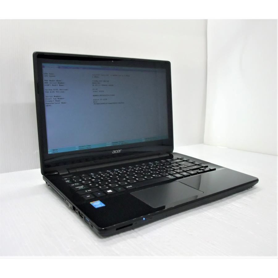 中古 ノートパソコン Acer Aspire E14 Touch E5-471P-A34D/K Corei3-4030U/8GB-MEM/500GB-HDD/DVDマルチ/14インチ/OS無し｜akiba-yushop｜03