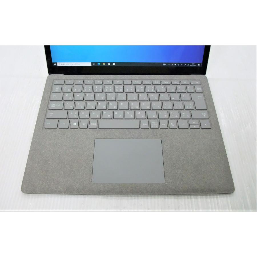 中古 Microsoft Surface Laptop プラチナ Corei7-7660U/8GB-MEM/256GB-SSD/13.5インチ/Windows10ProSモード/Webカメラ不良あり｜akiba-yushop｜04