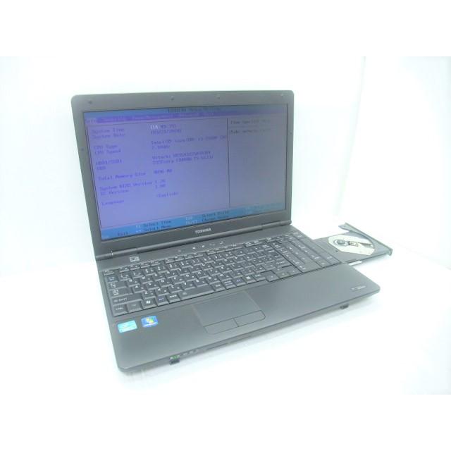 中古 ノートパソコン 東芝 dynabook Satellite B551/C PB550CFBNR7B51 Corei3-2310M/4GB-MEM/250GB-HDD/DVDマルチ/15.6インチ/OS無し/難あり品※CMOS電池消耗｜akiba-yushop｜02