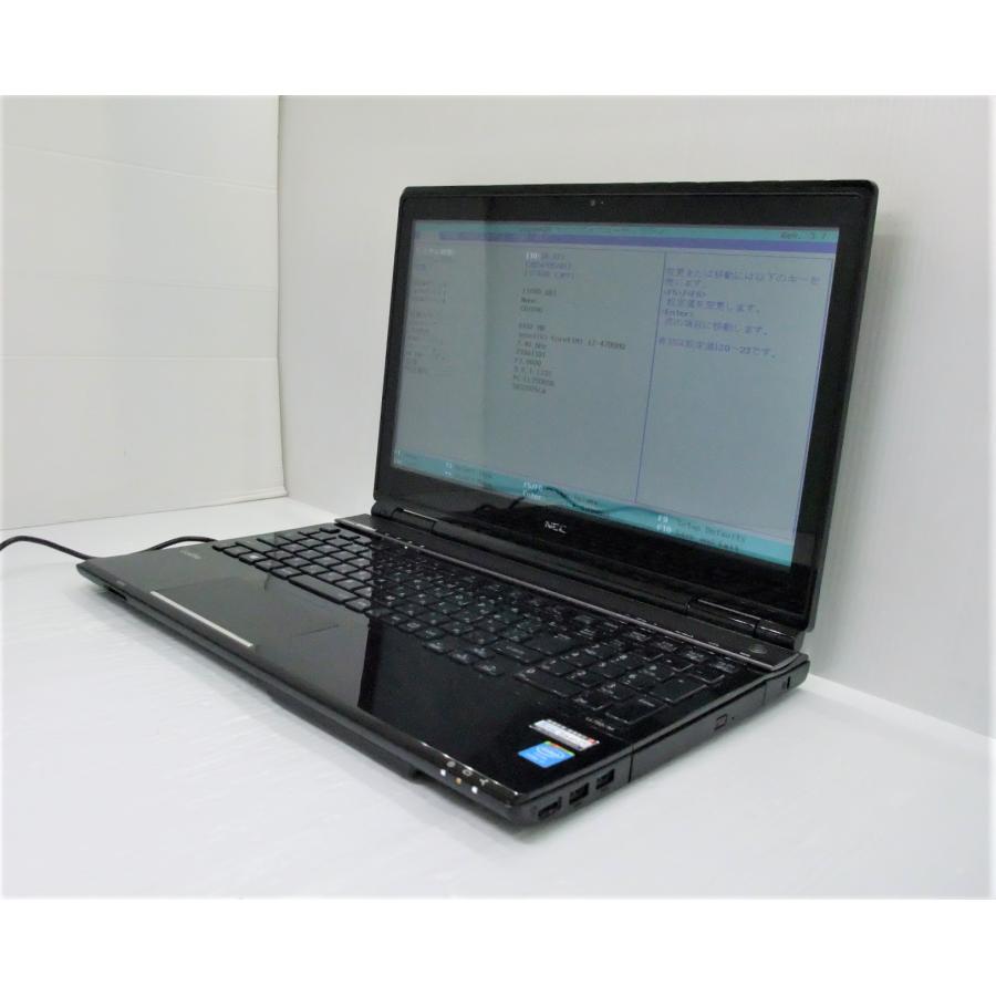 中古 ノートパソコン NEC LaVie L LL750/MSB PC-LL750MSB Corei7-4700MQ/8GB-MEM/1TB-HDD/ブルーレイ/15.6インチ/OS無し/バッテリ消耗｜akiba-yushop｜02