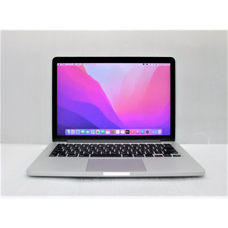 中古 Apple MacBook Pro 13inch Early 2015 Corei5-2.70GHz/8GB-MEM 