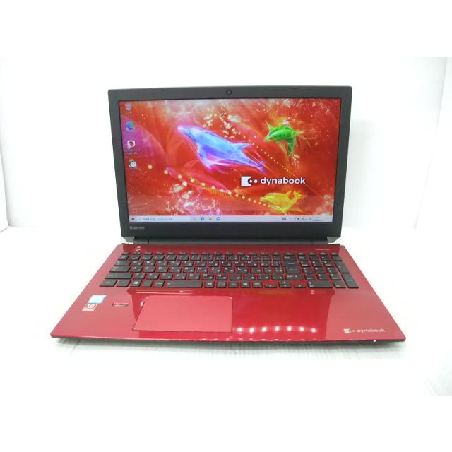 東芝 ノートPC 赤 15.6インチ ブルーレイ