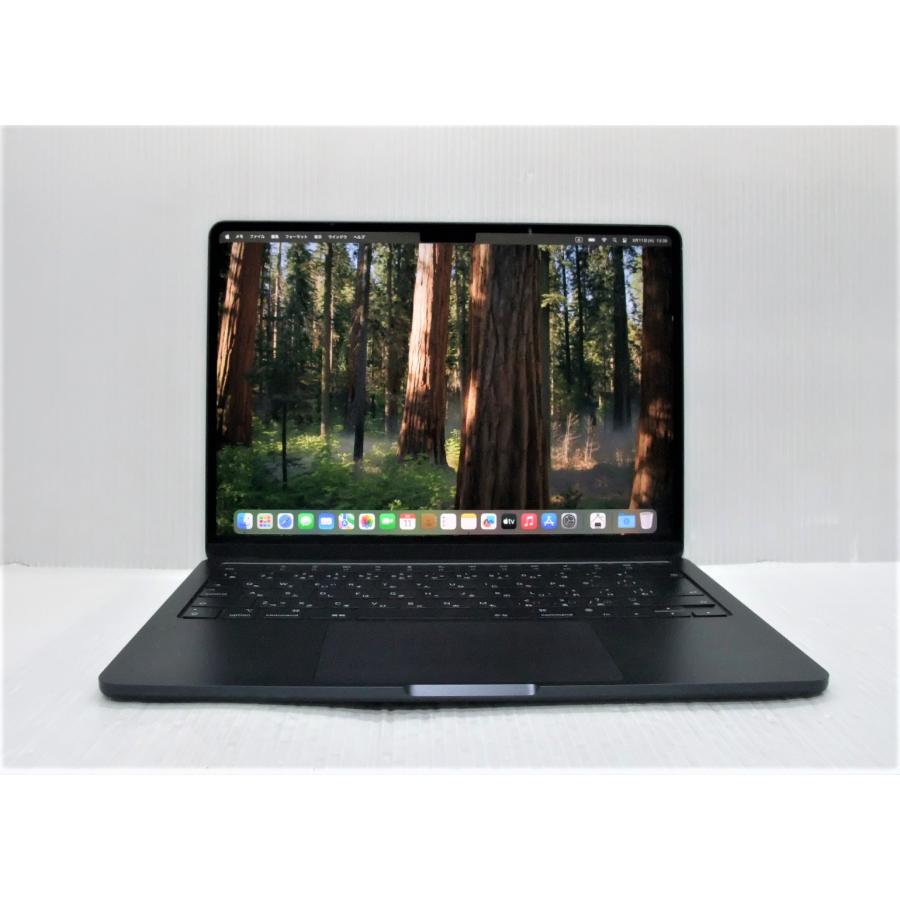 MacBook Air 中古 Apple 13.6inch 2022 ミッドナイト M2チップ/8GB-MEM