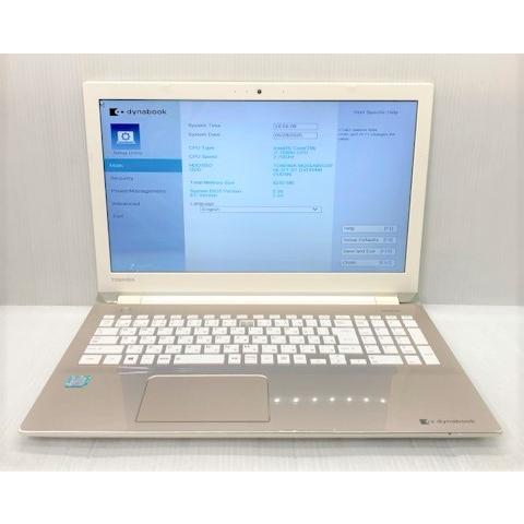 【値下げ済み！】TOSHIBA dynabook T65/CG 【美品】 中古良品ノートパソコン 東芝Dynabook T65/CG