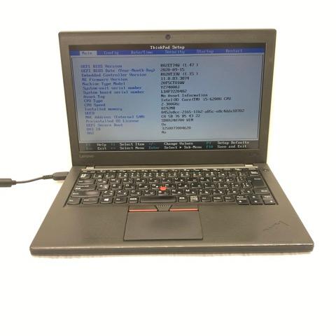 ThinkPad X 中古 モバイルノートパソコン Lenovo X260 20F5CT01WW 