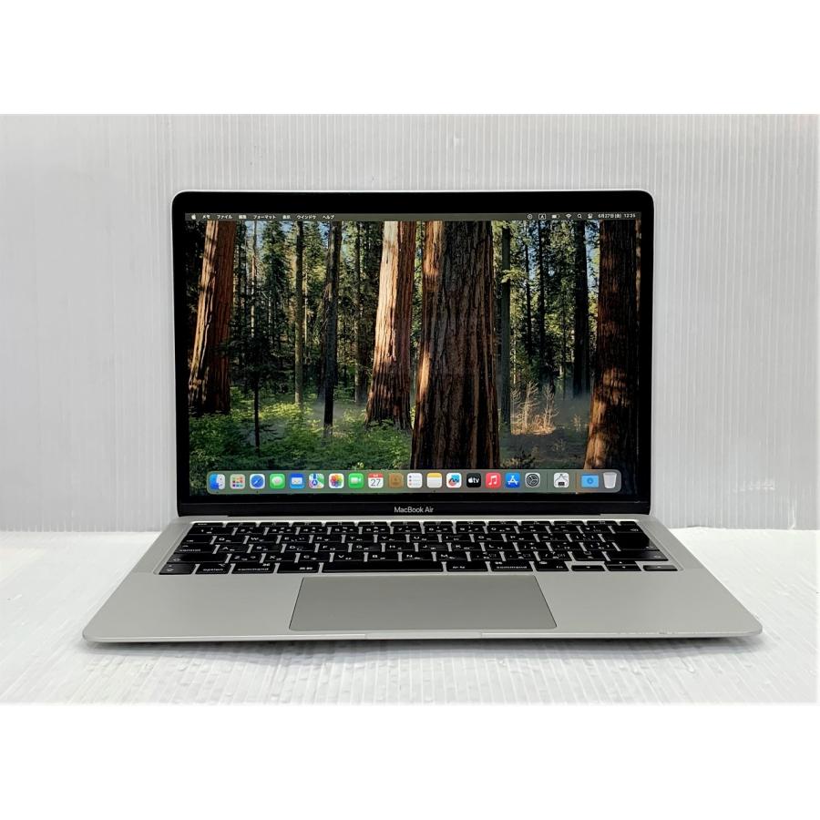 27日まで| MacBook Air M1 2020シルバー 充電器付き MacBook Air 中古 Apple 13inch M1 2020 シルバー M1チップ/8GB