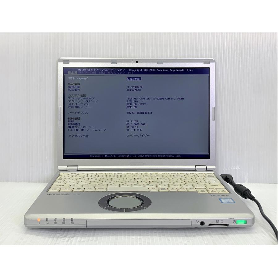 Let's note SZ 中古 ノートパソコン Panasonic SZ6 CF-SZ6HDYPR Corei5