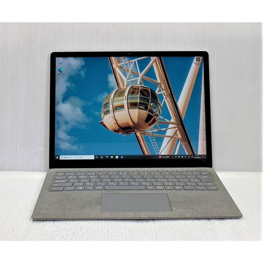 Surface Laptop 中古 Microsoft プラチナ Corei5-7200U/8GB-MEM/256GB