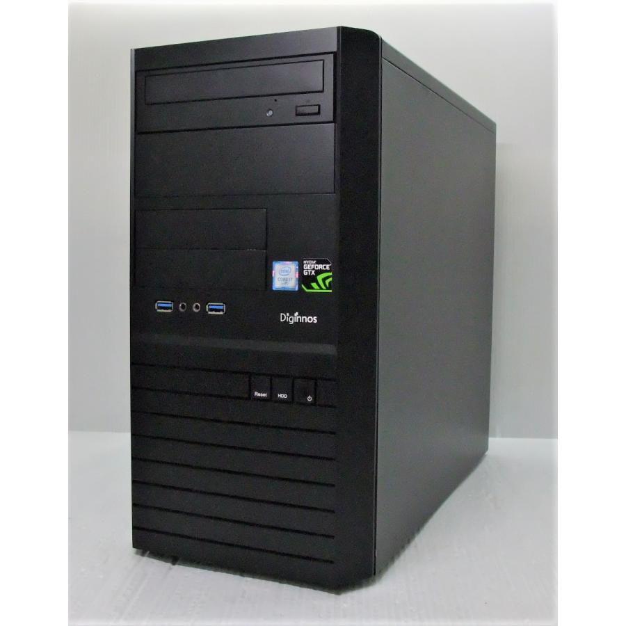 中古 ミニタワー型デスクトップ ドスパラ Diginnos raytrekdebut MX 