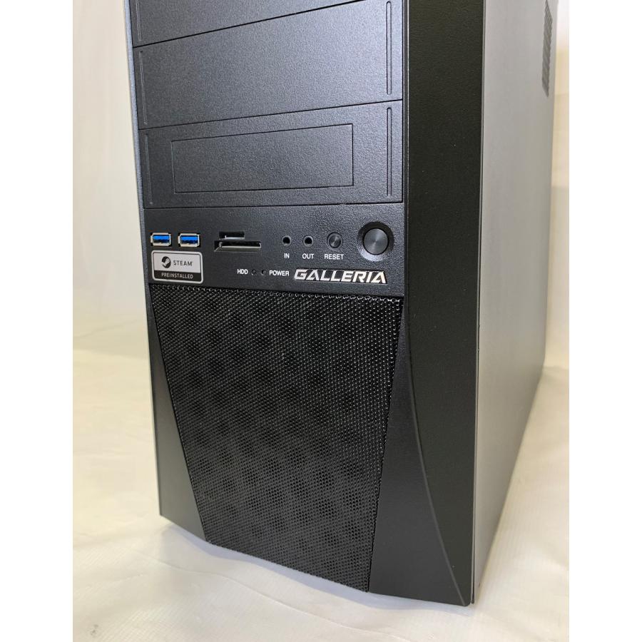 即購入◎ GALLERIA Ryzen7 3700X  ゲーミングPC ゲーミングpc デスクトップパソコン 中古 Office付き 訳あり