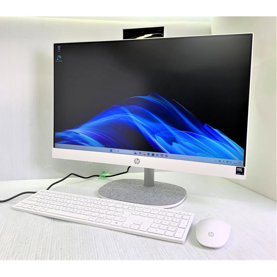 日本HP 中古 モニタ一体型デスクトップ HP All-in-One 24-cr2001jp 