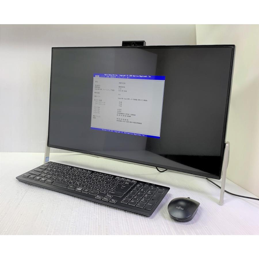 FMV-ESPRIMO 中古 モニタ一体型デスクトップ 富士通 ESPRIMO FH77/C2