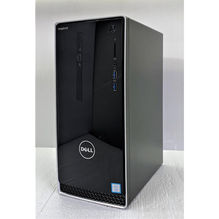 Inspiron 3000 中古 ミニタワーデスクトップ DELL 3668 Corei7-7700