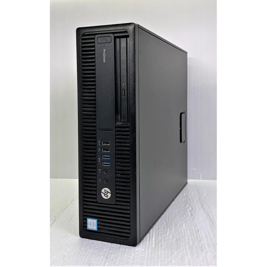 超美品☆HP600 i3-6100 8GB 新品SSD＋HDD Win10 ProDesk 中古 省スペースデスクトップ HP 600 G2 SFF L1Q39AV Corei3