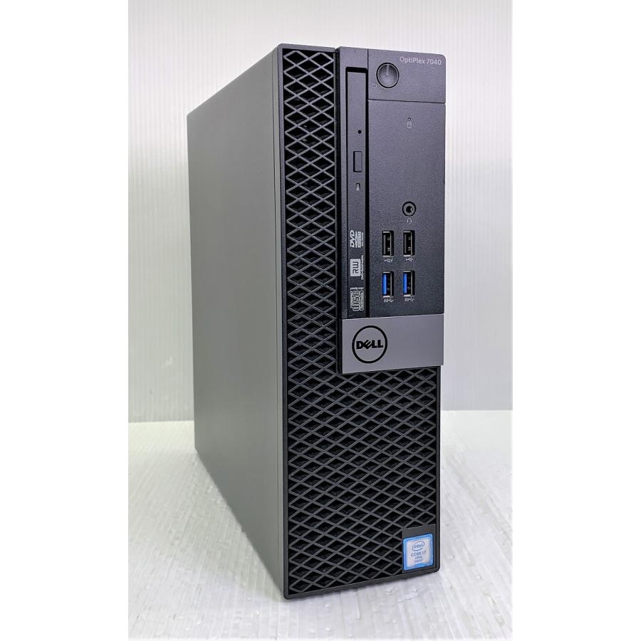 OptiPlex 中古 省スペースデスクトップ DELL 7040 SFF Corei7-6700/8GB 
