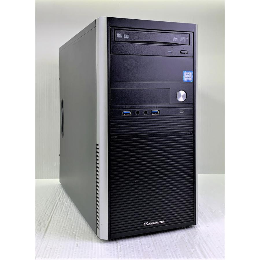 eX.computer 中古 ミニタワーデスクトップ TSUKUMO RM5J-B82/S2 Corei5