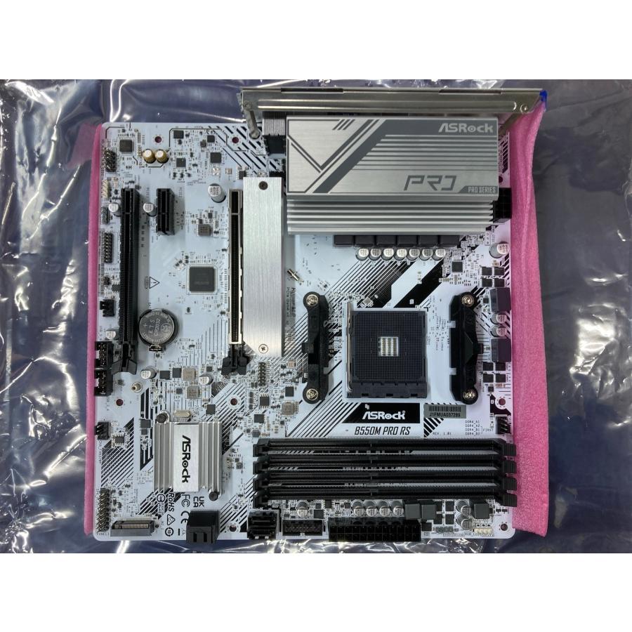 ASRock B550M PRO RS マザーボード　未使用品 ASRock（アスロック） 中古 マザーボード ASRock B550M Pro RS