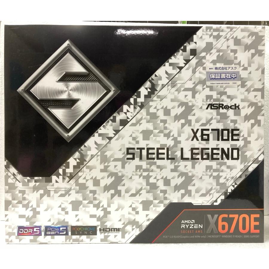 ASRock（アスロック） 中古 マザーボード ASRock X670E Steel Legend
