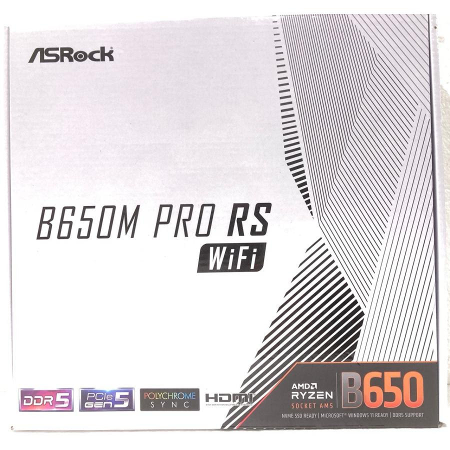 ASRock（アスロック） 中古 マザーボード ASRock B650M Pro RS Wi-Fi