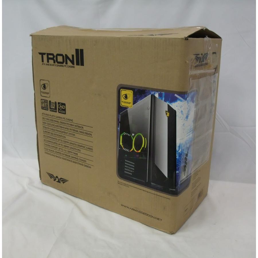中古未使用品 ミドルタワー型 PCケース ARMAGGEDDON TRON II ATX 中古未使用品 ミドルタワー型 PCケース ARMAGGEDDON TRON II ATX