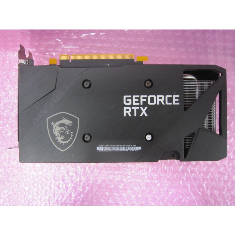 MSI 中古 グラフィックボード GeForce RTX 3060 Ti VENTUS 2X 8G MSI 中古 グラフィックボード GeForce RTX 3060 Ti VENTUS 2X 8G