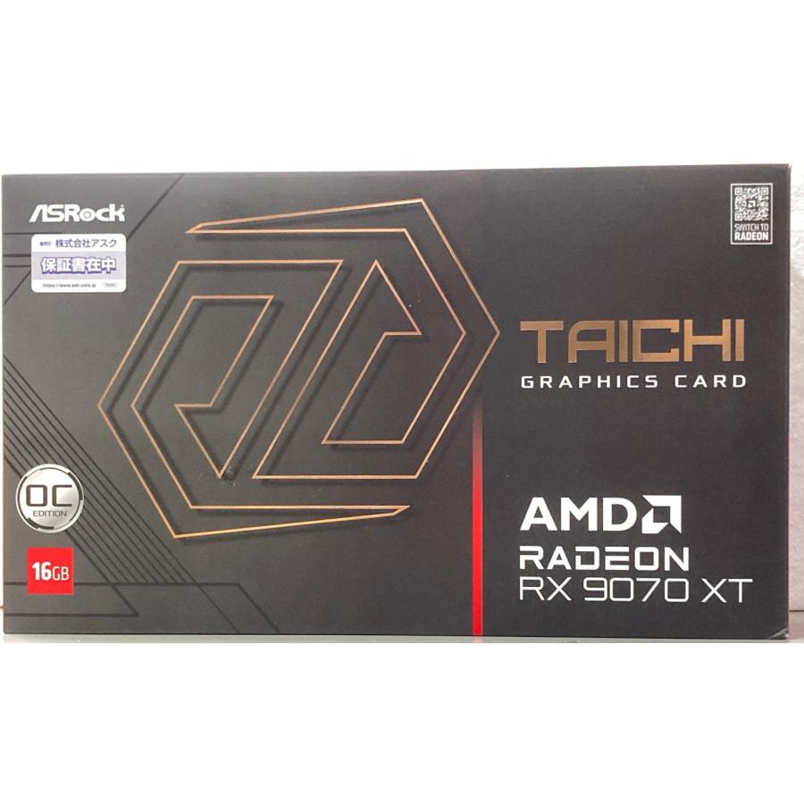 ASRock（アスロック） 中古 グラフィックボード ASRock Radeon RX 9070