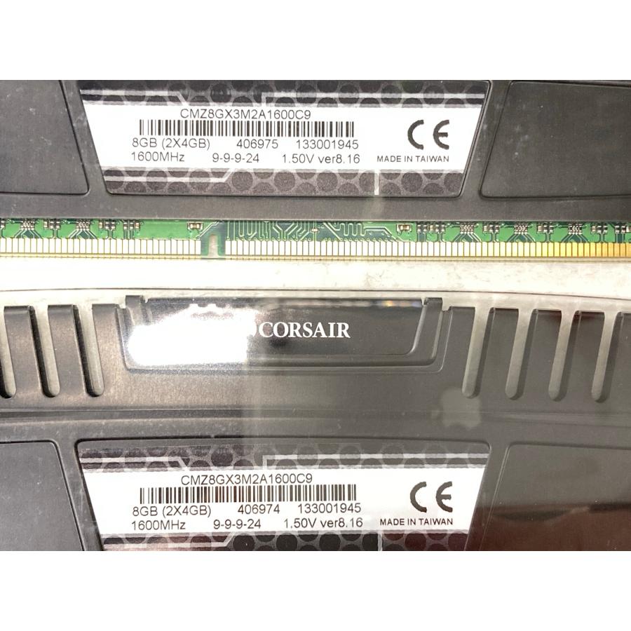 CORSAIR（コルセア） 中古未使用品 デスクトップ用メモリ Corsair DDR3