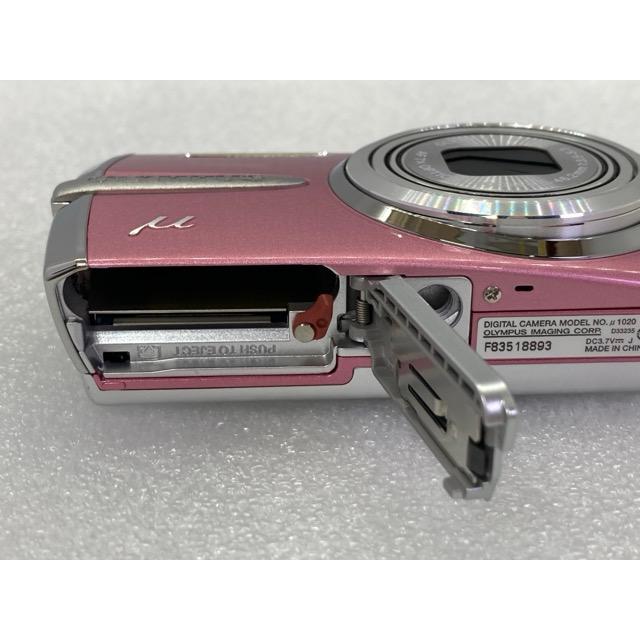 オリンパス（OLYMPUS） 中古 デジタルカメラ μ1020 ローズピンク ※本体