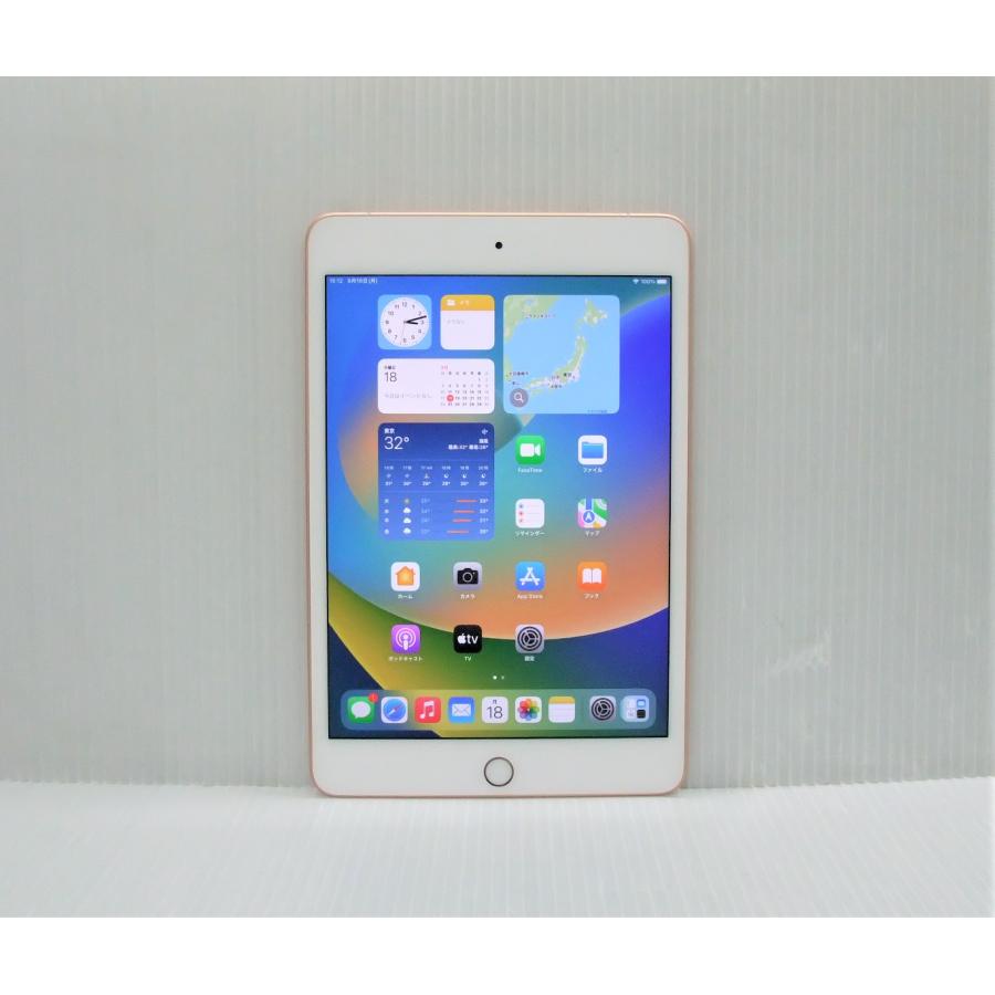 MUX72J/A iPad mini Wi-Fi+Cellular 64GB ゴールド SIMフリー-