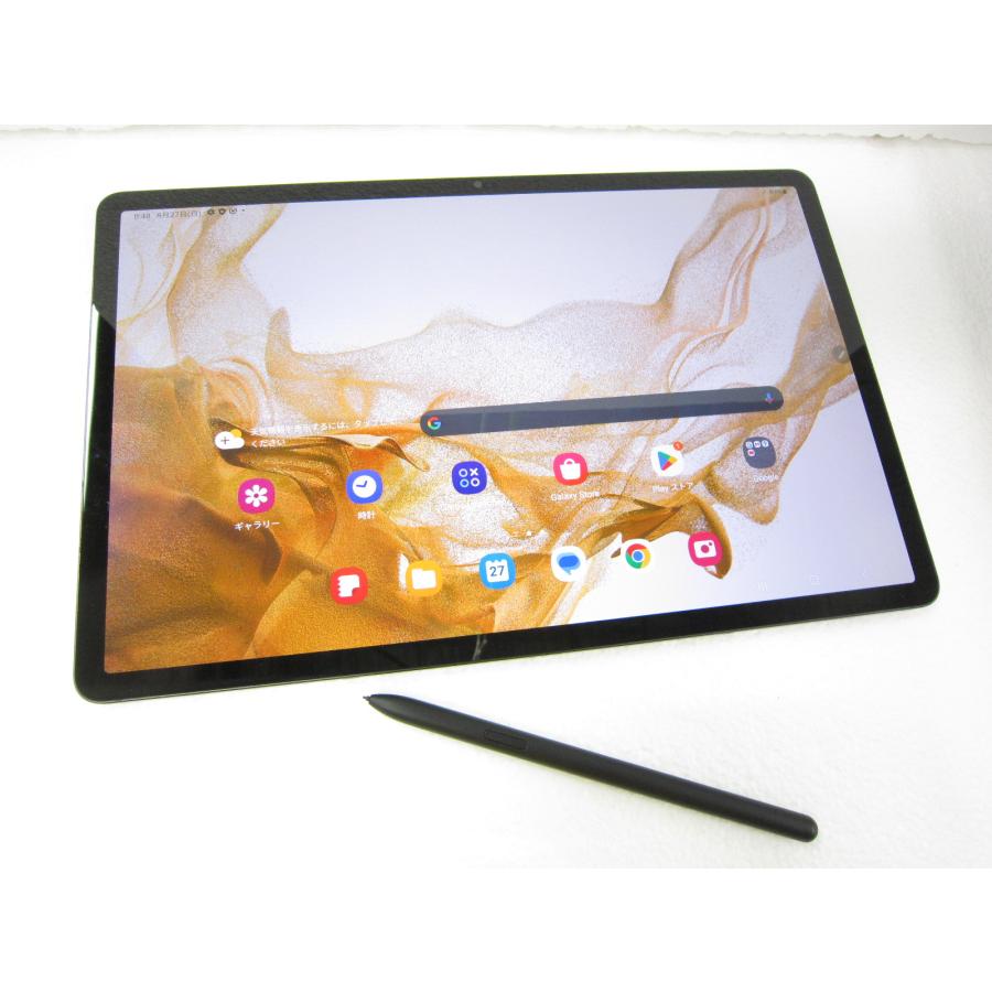 中古 Androidタブレット SAMSUNG  Galaxy Tab S8+ 128GB グラファイト SM-X800 グローバル版 Wi-Fiモデル ※技適マークなし｜akiba-yushop｜04