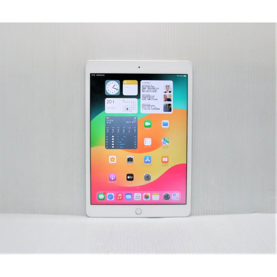 中古 Apple iPad 第7世代 Wi-Fi + Cellular 32GB シルバー MW6C2J/A