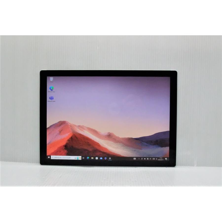 中古 Microsoft Surface Pro7 プラチナ Corei3-1005G1/4GB-MEM/128GB-SSD/12.3インチ/Windows10Pro/WPS-Office｜akiba-yushop｜02