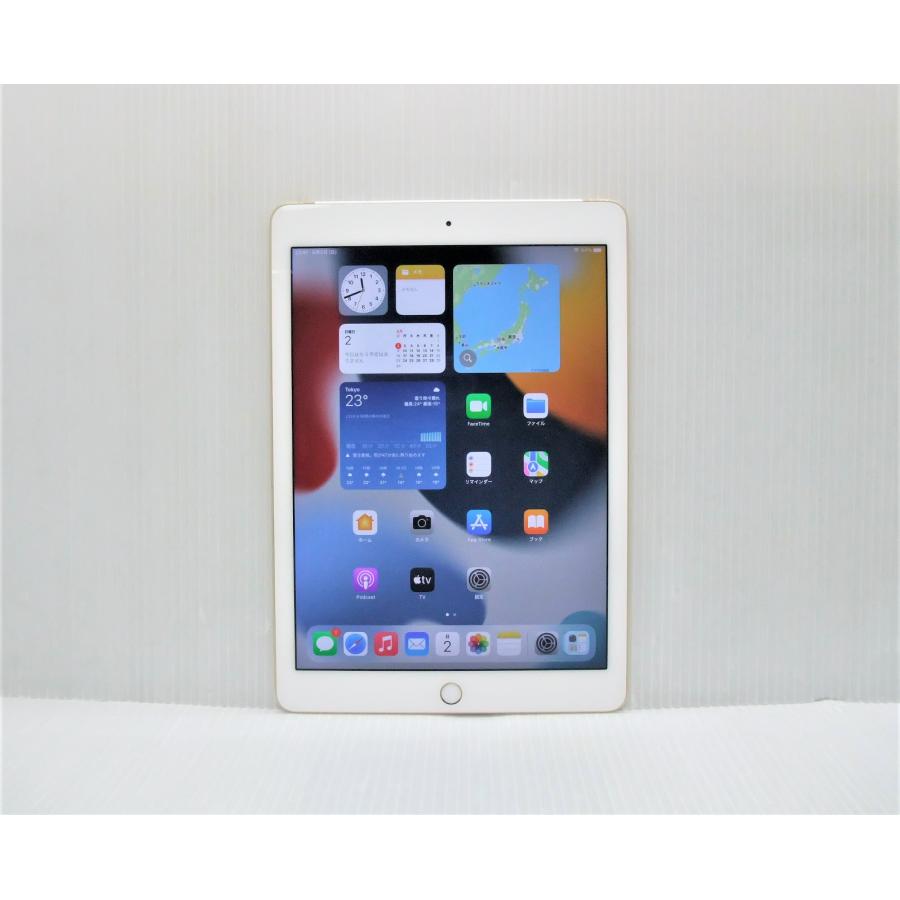 中古 Apple iPad Air 2 Wi-Fi + Cellular 64GB ゴールド MH172J/A 
