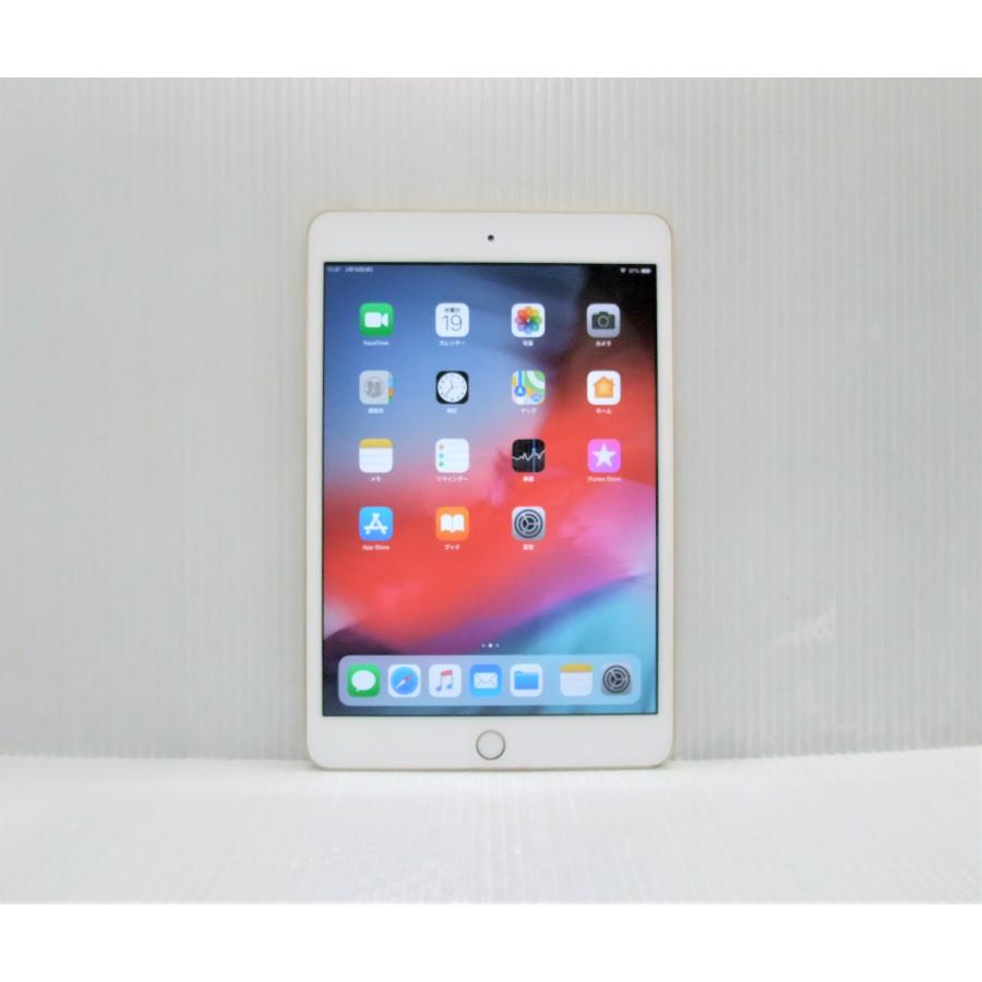 iPad mini 中古 Apple mini3 Wi-Fi 128GB ゴールド MGYK2J/A Wi-Fi版  
