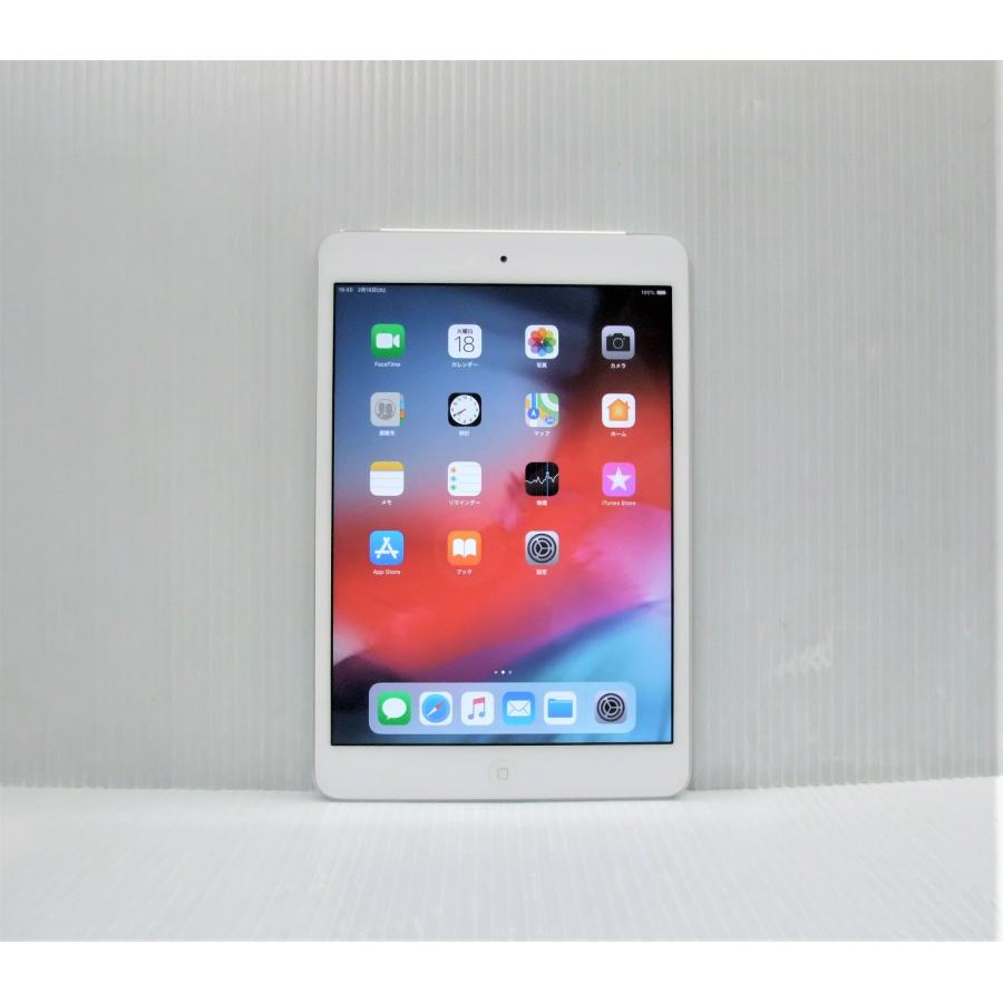 iPad mini 中古 Apple mini2 Wi-Fi + Cellular 32GB シルバー ME824J/A  