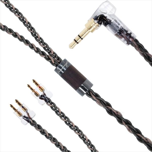 中古未使用品 イヤホン用リケーブル Luminox Audio ルミノクスオーディオ Shadow FitEar-3.5mmL LNA-SHA-FE-35L