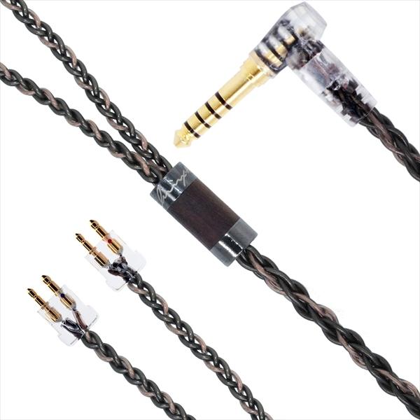 中古未使用品 イヤホン用リケーブル Luminox Audio ルミノクスオーディオ Shadow FitEar-4.4mmL LNA-SHA-FE-44L