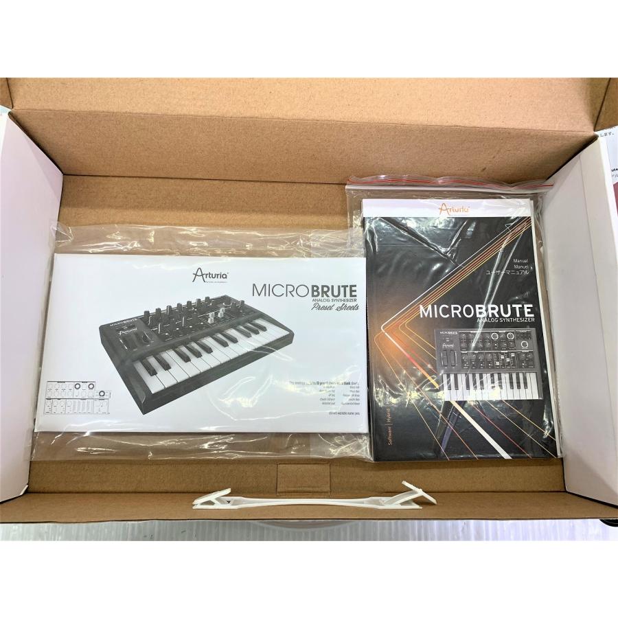 【中古品】Arturia アートリア アナログシンセサイザー 中古未使用品 Arturia アートリア MicroBrute Red アナログ