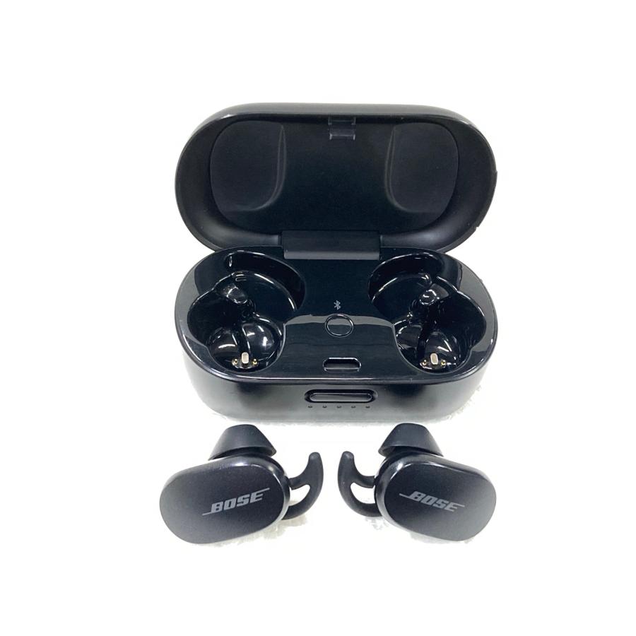 QuietComfort 中古 ワイヤレスイヤホン BOSE EarBuds Triple Black QC 