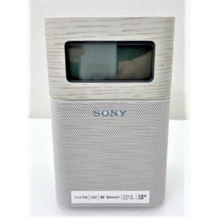 【未使用】SONY ホームラジオSRFーV1BT SONY（ソニー） 中古 ホームラジオ ホワイト [ワイドFM対応 /AM/FM