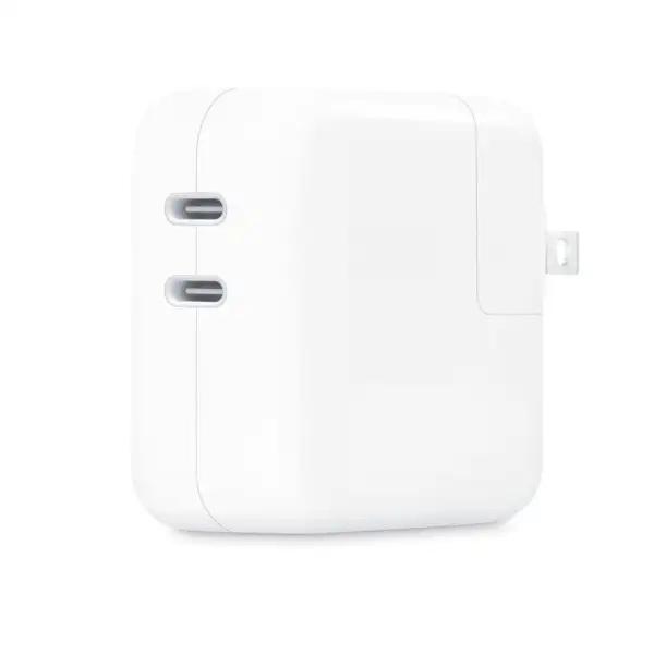 Apple 中古未開封品 デュアルUSB-Cポート搭載 35W電源アダプタ MW2K3AM